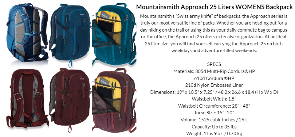 Mountainsmith approach cheap 25 pack