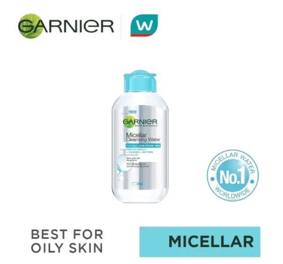 garnier cleansing water for oily skin