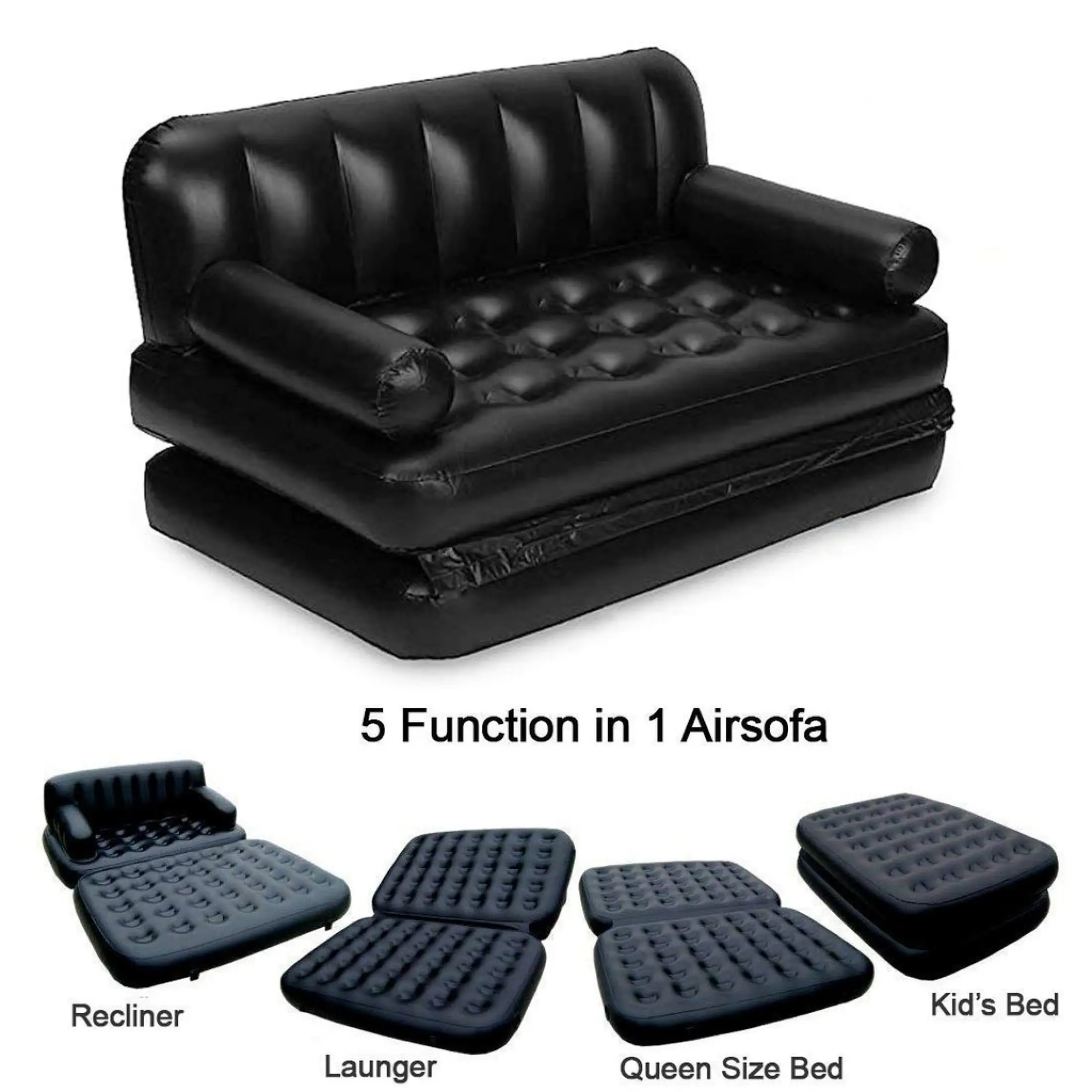Buddys Air Mattress Inflatable Couch Home Air Sofa Bed Indoor And Outdoor Inflatable Chair Camping Couch Lazada Ph