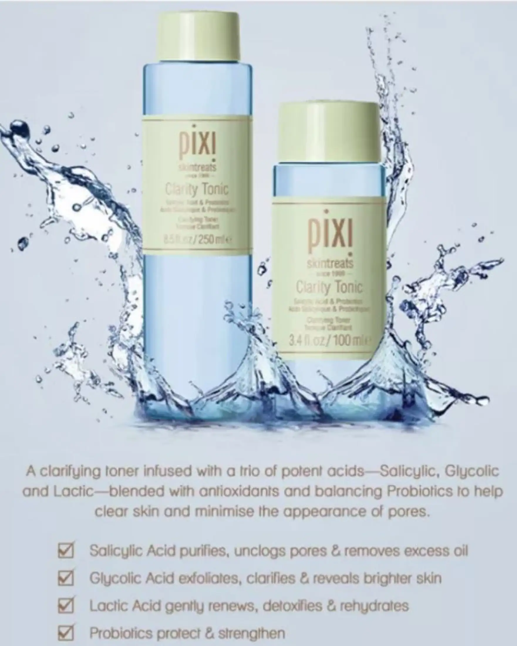 pixi clarifying toner
