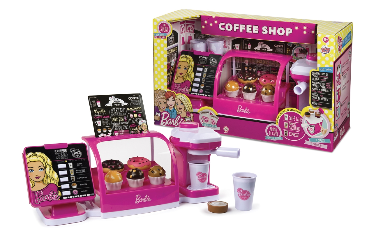 barbie coffee shop toy