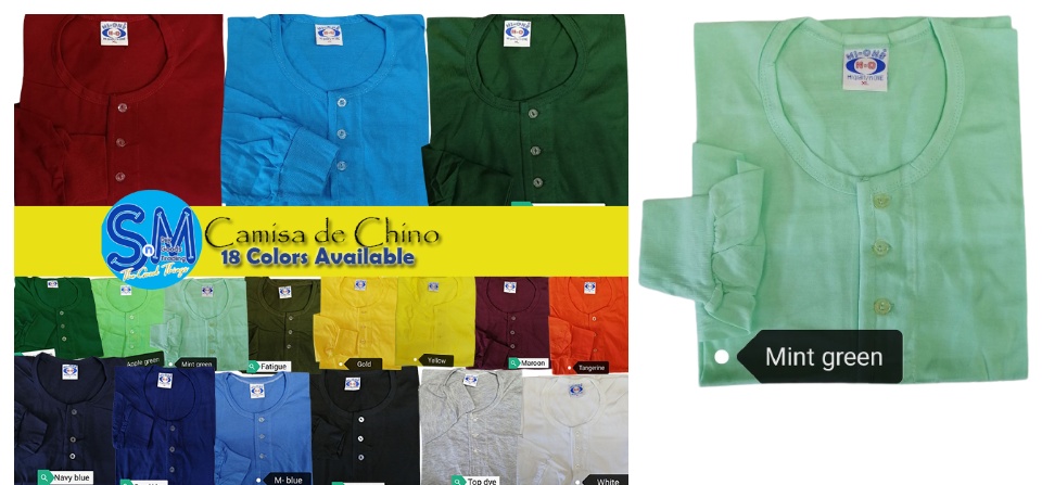 MUL1 Long-Sleeve Camisa de Chino