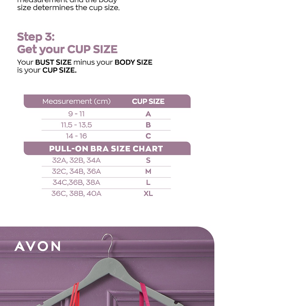 Avon Tatiana Underwire Full Cup Brassiere (34b,36b,36c,38a
