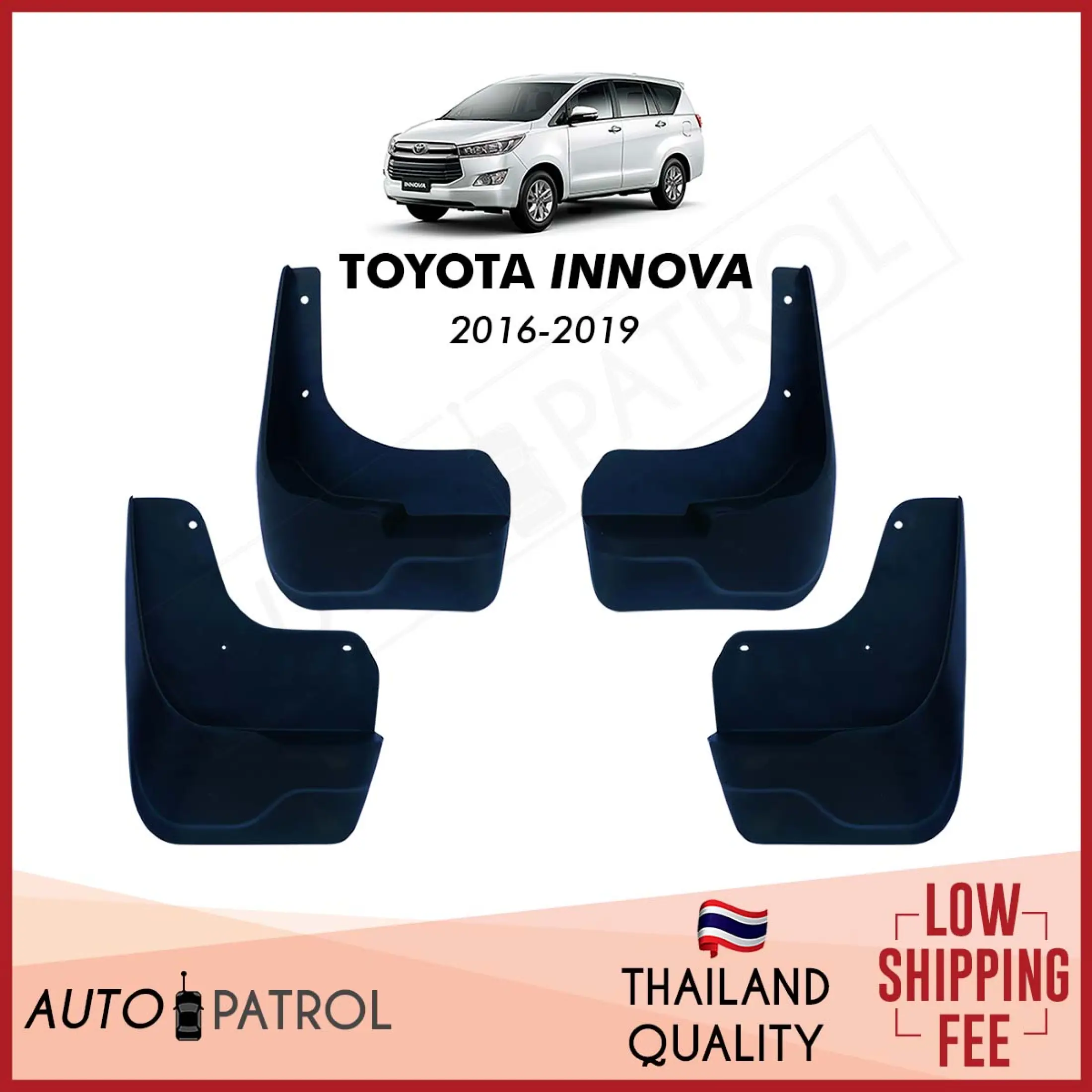 toyota innova mud guard