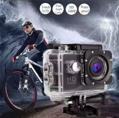 A7 Motorcycle Recorder Bicycle Recorder HD 1080P 2.0 LCD Screen Sports Action Camera with Waterproof Case action camera sport camera