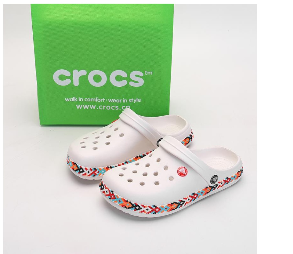 ladies croc style shoes