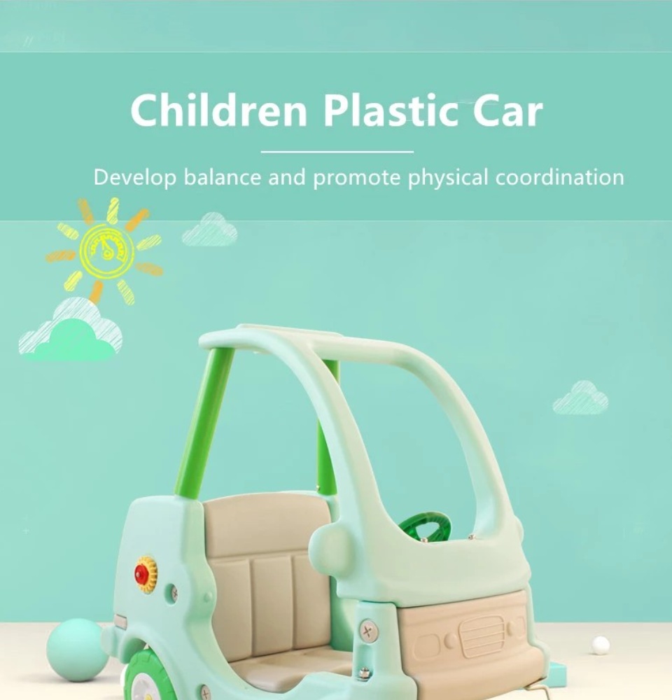 kids plastic ride on car