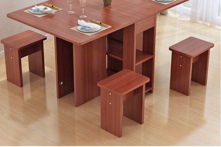folding dining table and chairs set