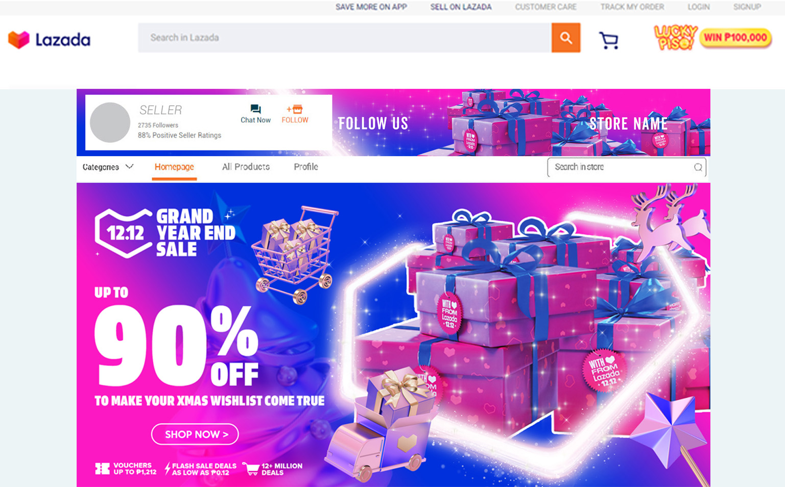 Ultiserve Themes 12 12 Gifts 2 Banners Graphic Services Lazada Ph