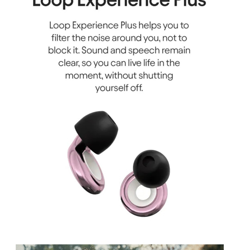 Loop Experience Plus: 23 dB Sound Control – Loop United States