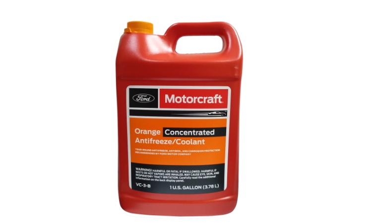 Ford Motorcraft Orange Prediluted Antifreeze Coolant | Webmotor.org