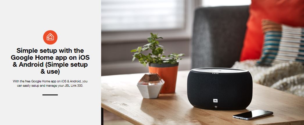 jbl link 300 app