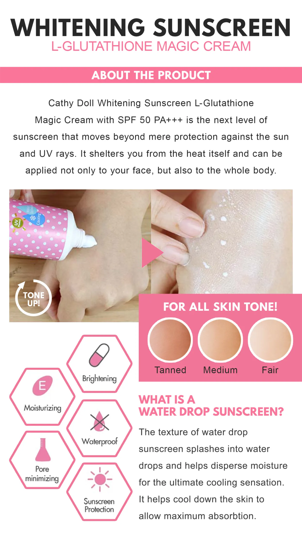 cathy doll sunscreen for oily skin
