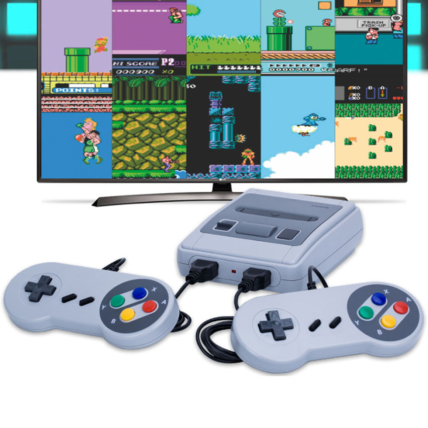 retro game console with built in games