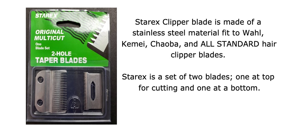 starex clipper blade