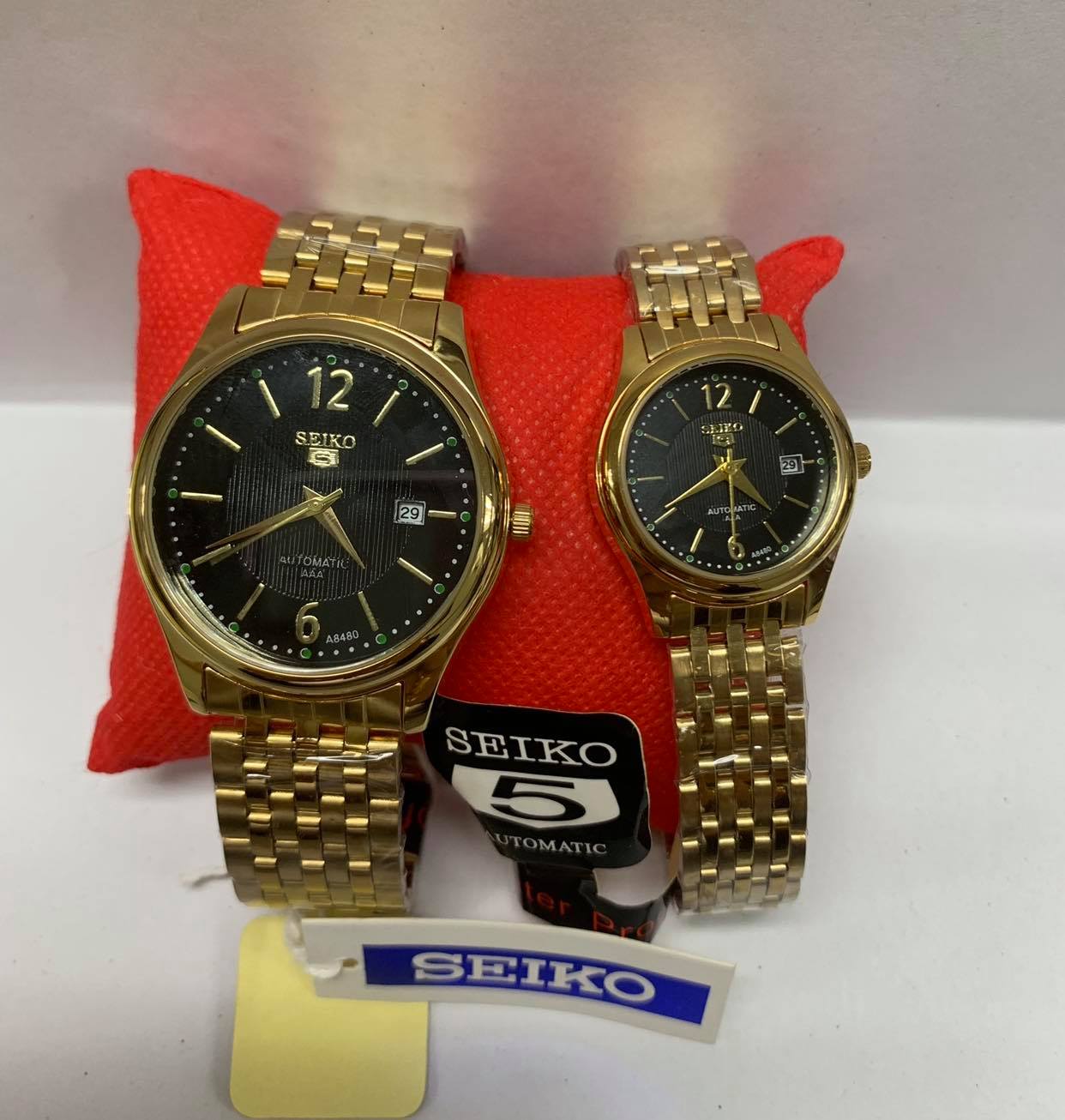 seiko 5 couple watch