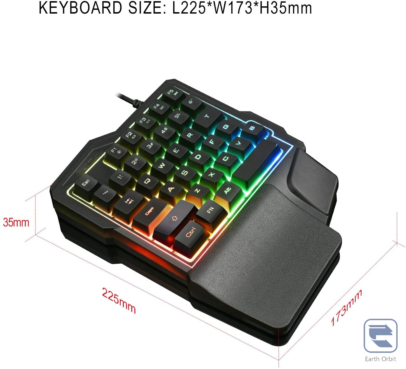 half keyboard for ps4