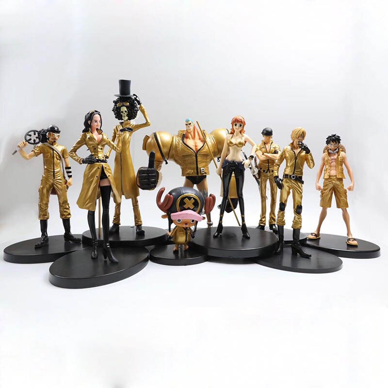 Collectible Toy Cartoon Anime Action Figure One Piece Gold Film Set Of 3 Lazada Ph