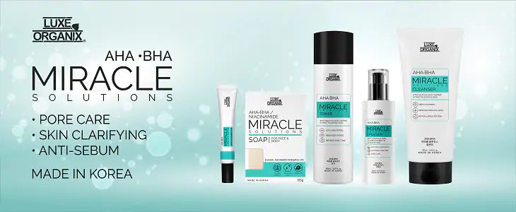 luxe organix aha bha cleanser