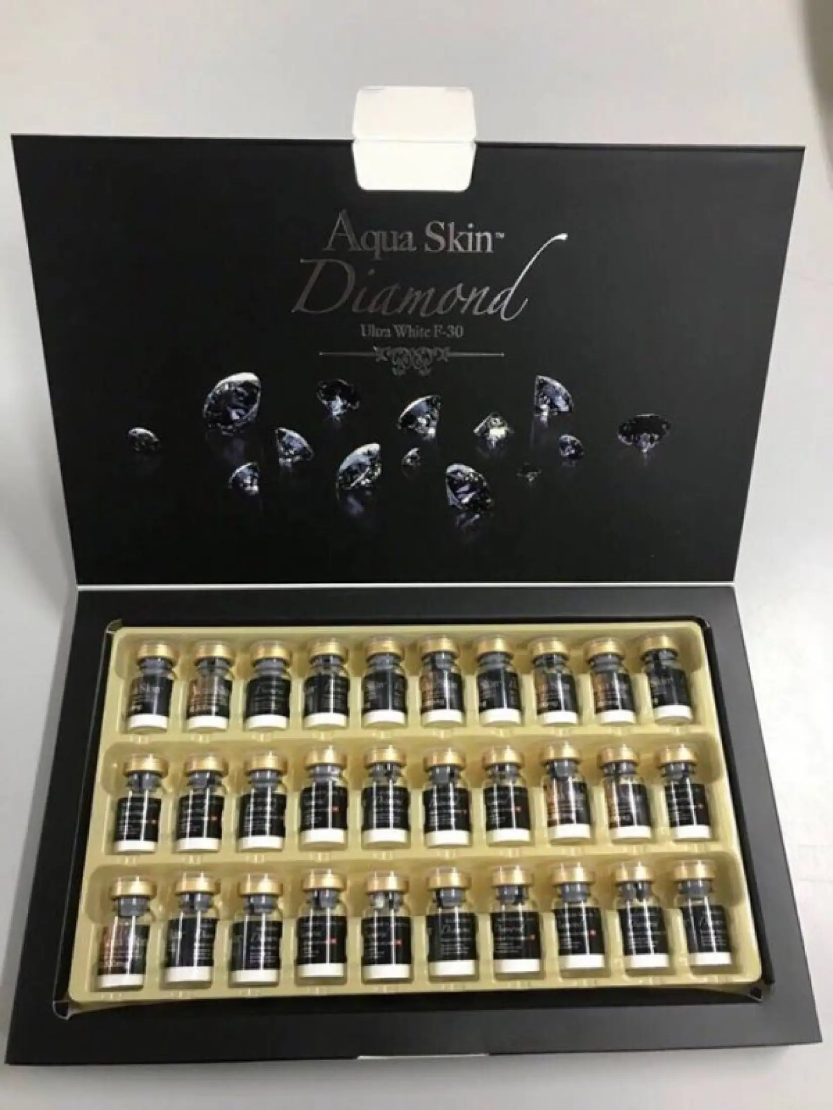 Authentic Aqua Skin Diamond Ultra Whitening Glutathione 30vials Made In Switzerland Lazada Ph