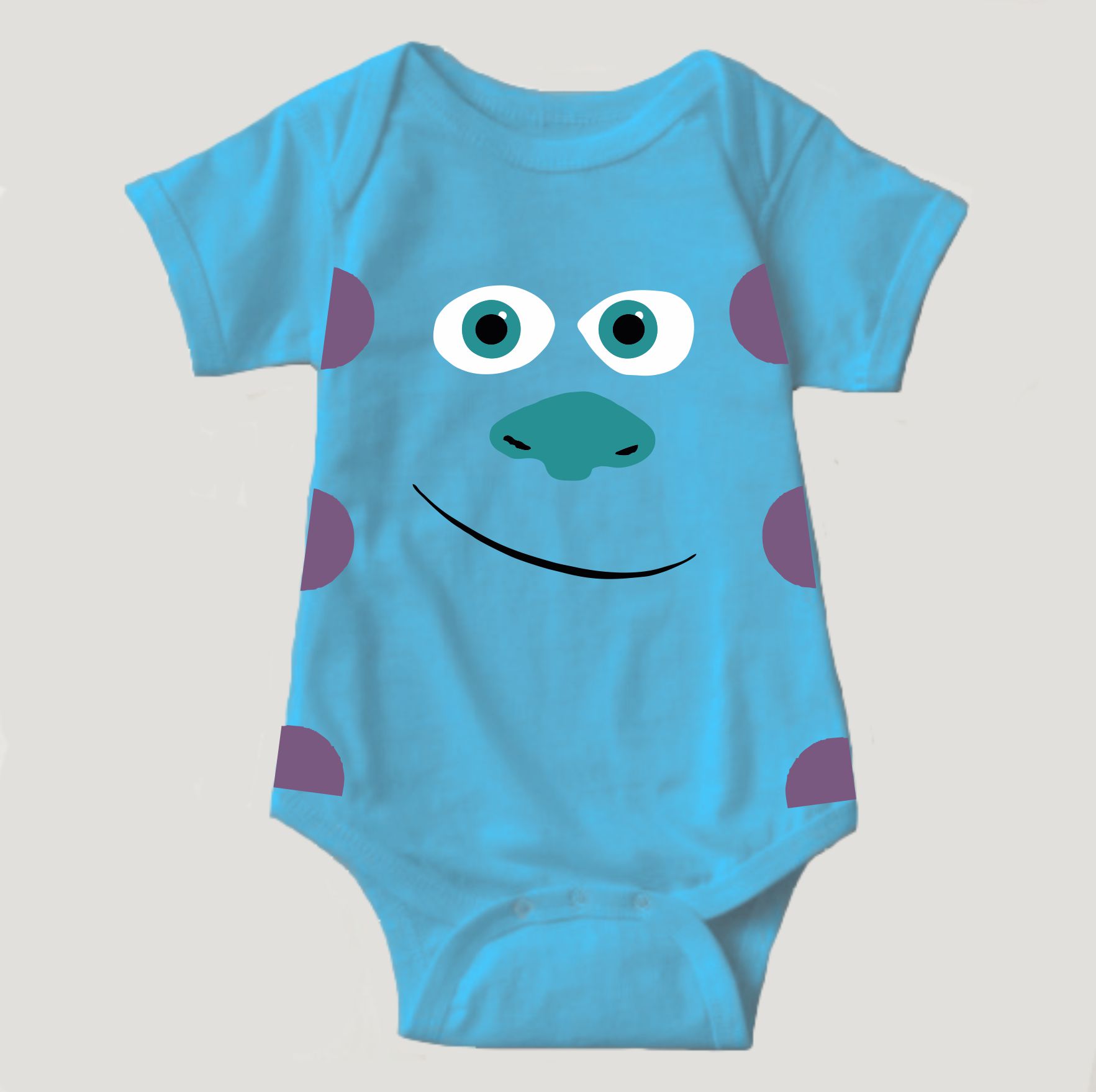 monsters inc onesie baby