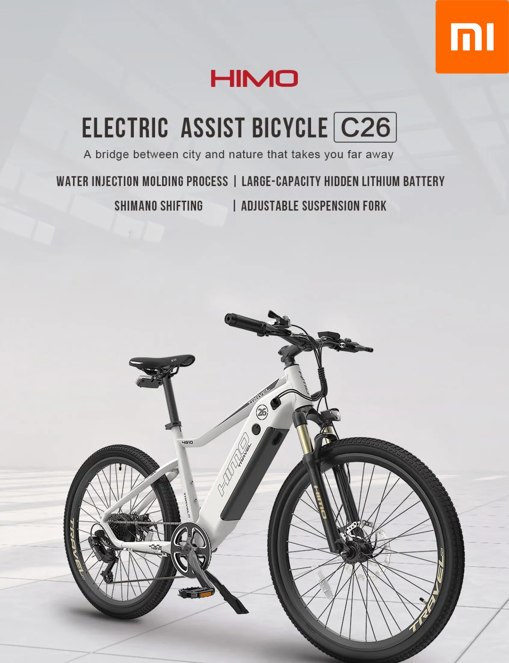 xiaomi himo c26 electric bicycle