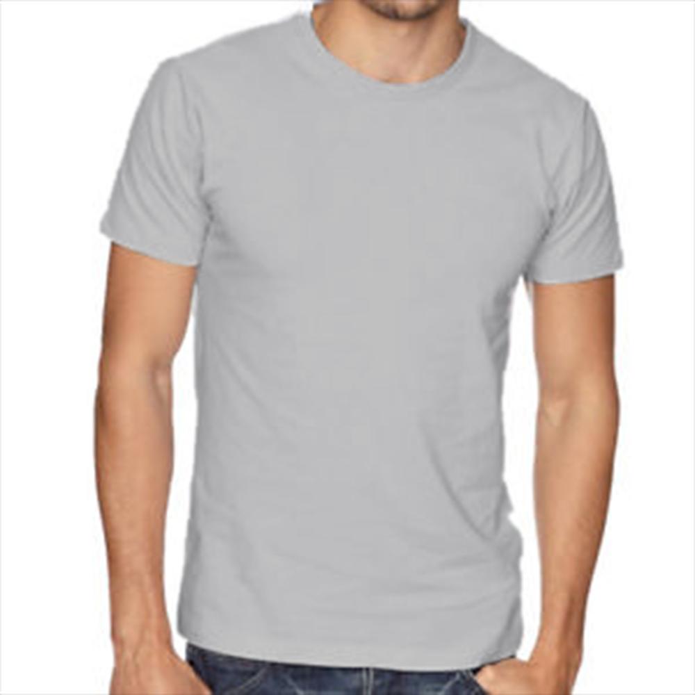 gray t shirt plain