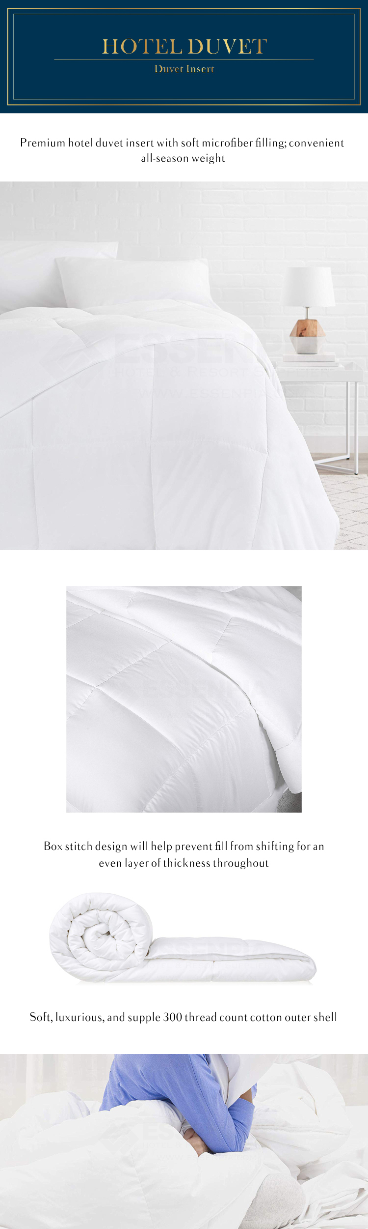 Hotel Duvet Duvet Filler Duvet Insert Duvet Infill Comforter