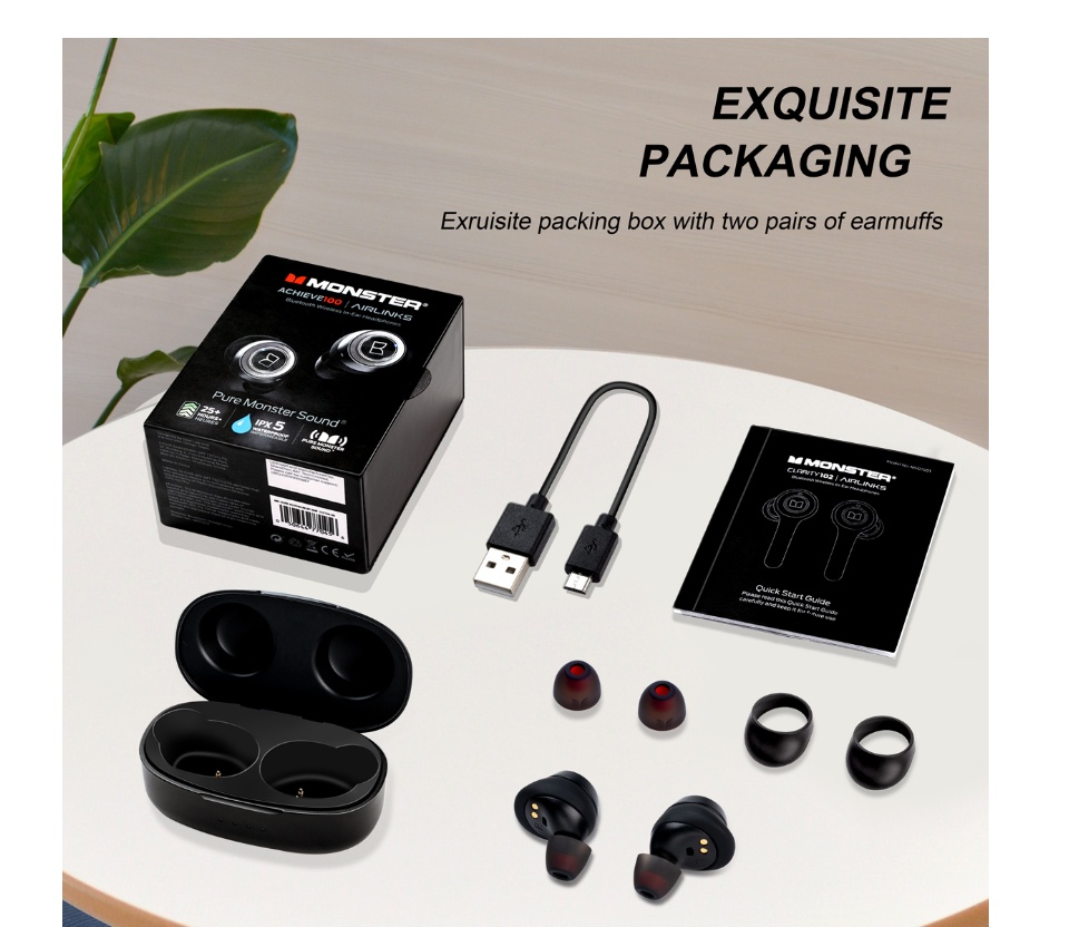 Wireless Headphones Monster Achieve 100 Review True Wireless