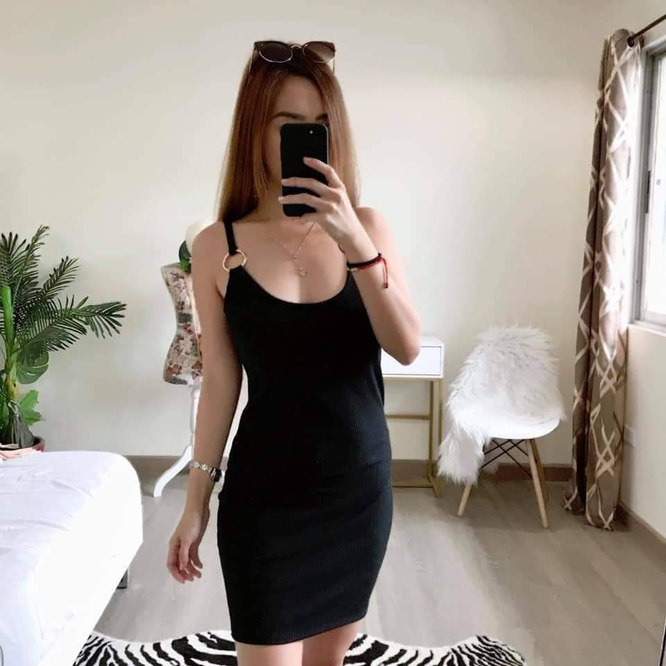 black dress lazada