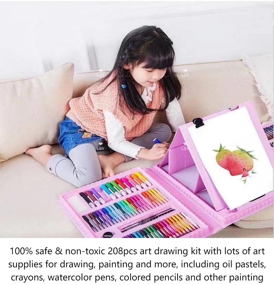 Trendy Kids Super Mega ART Coloring Set 168PCS and 208pcs and 42 pcs