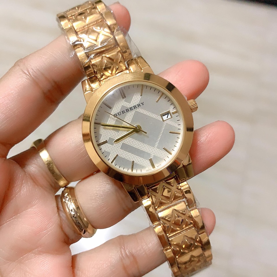 burberry city cream watch price