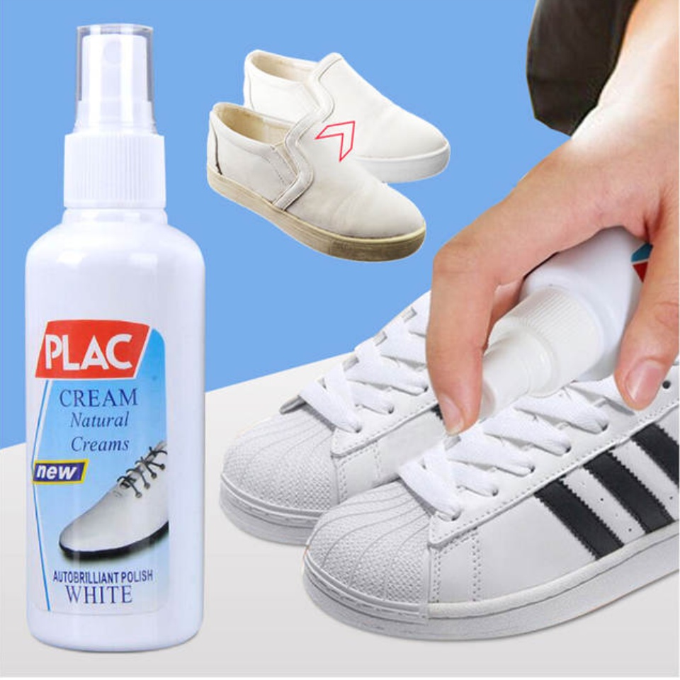 white shoe wax polish