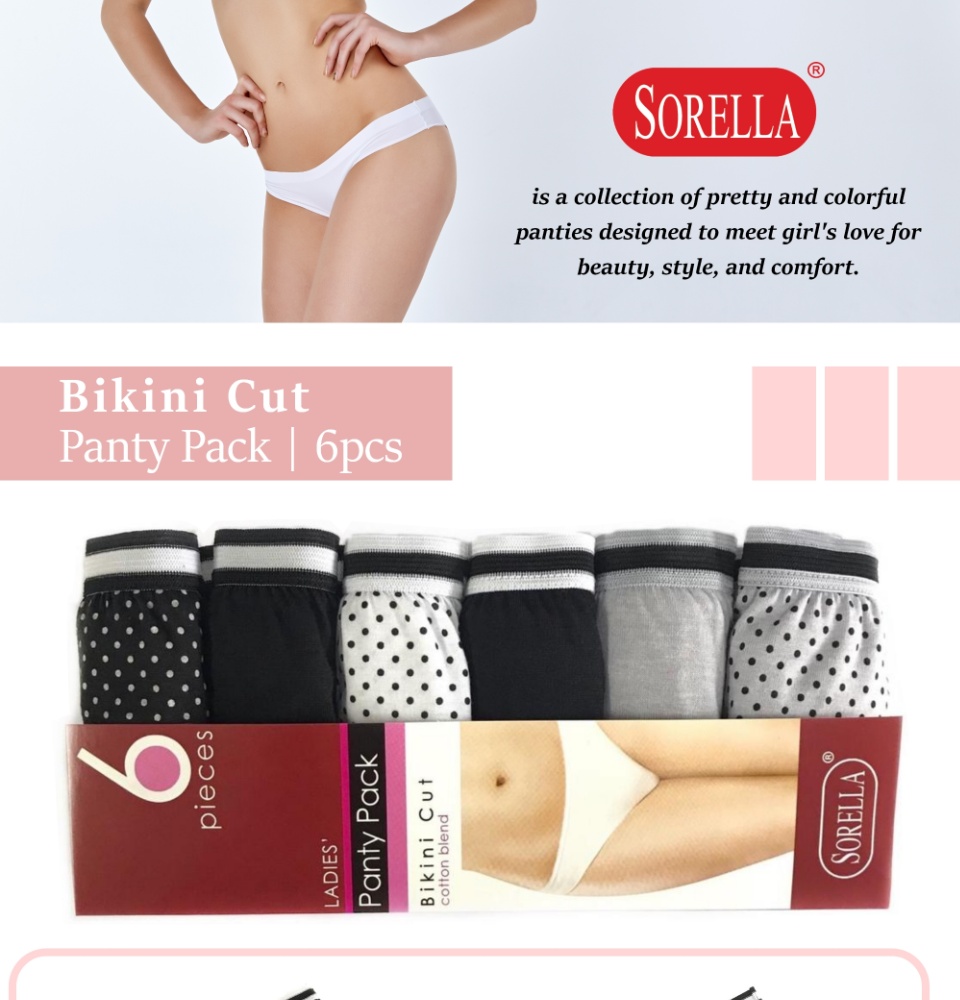 Sorella 6 pieces panty pack, Women's Fashion, Undergarments