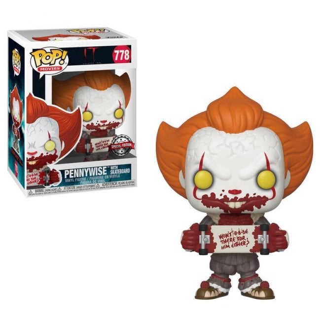 FUNKO POPS) #778 PENNYWISE WITH 
