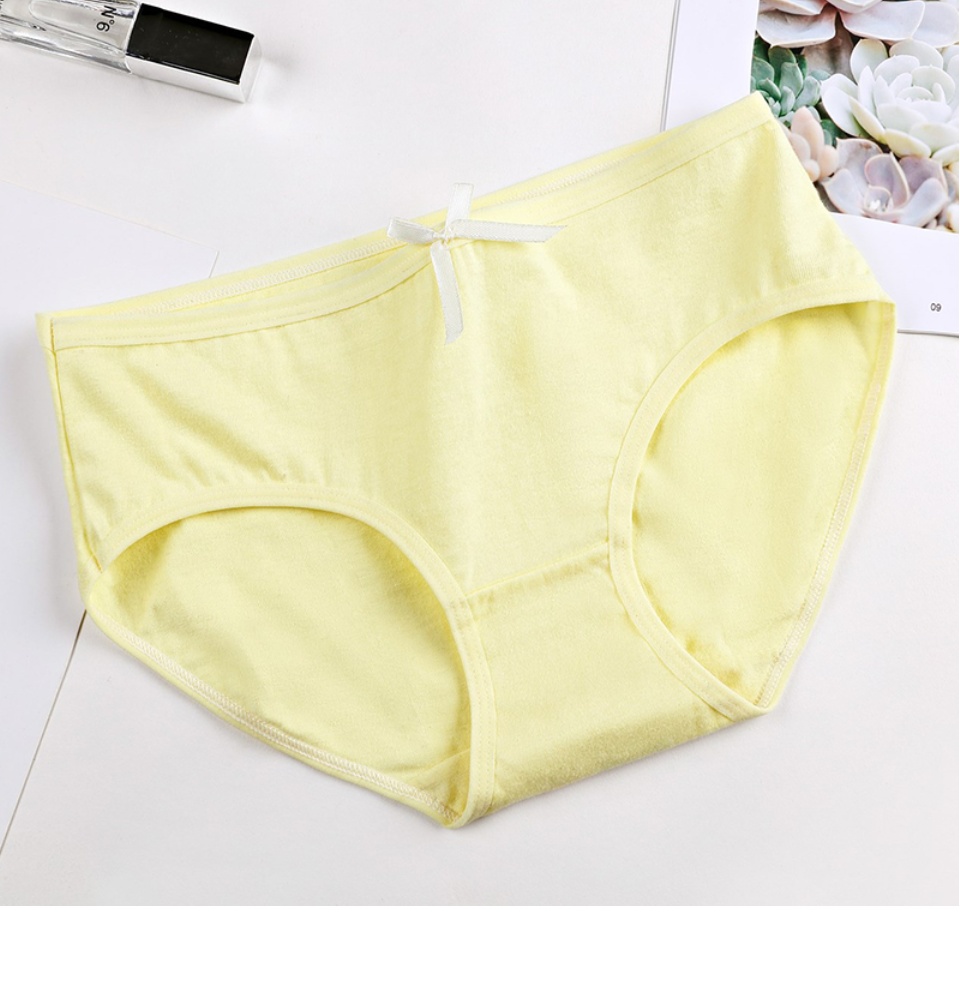 Comfy Korean Version High-Quality Cotton Panty Ladies Underwear