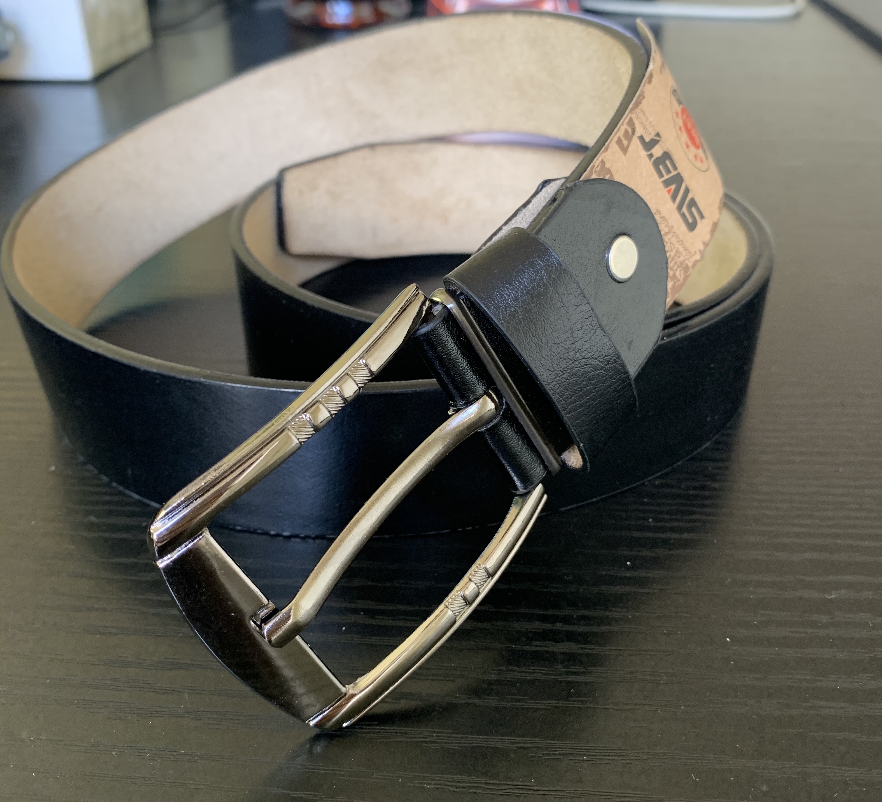 buy mens leather belt