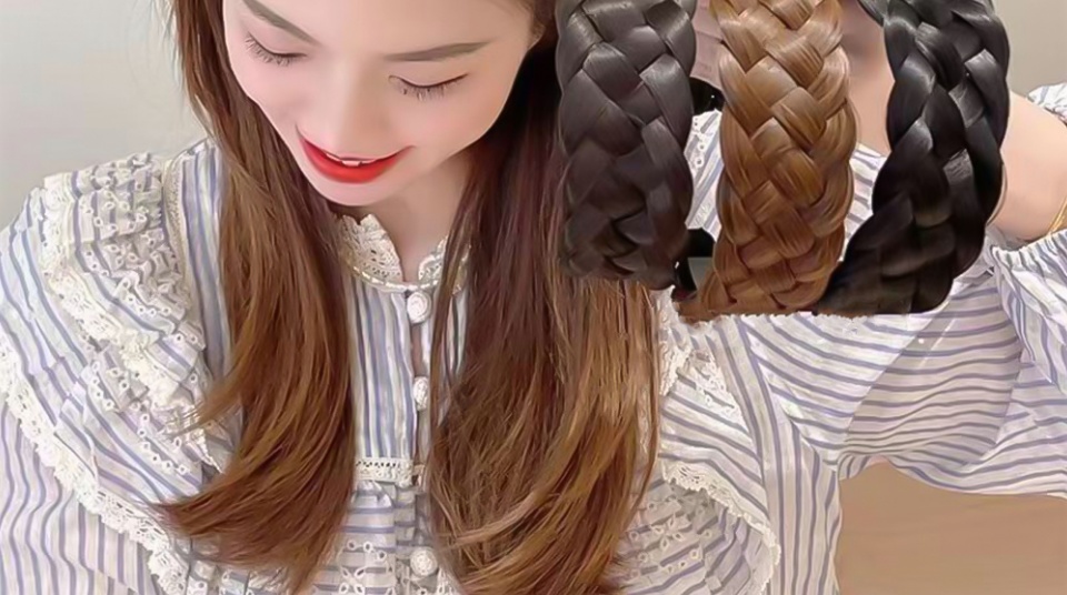 Headband for women new design braided hair headband korean style