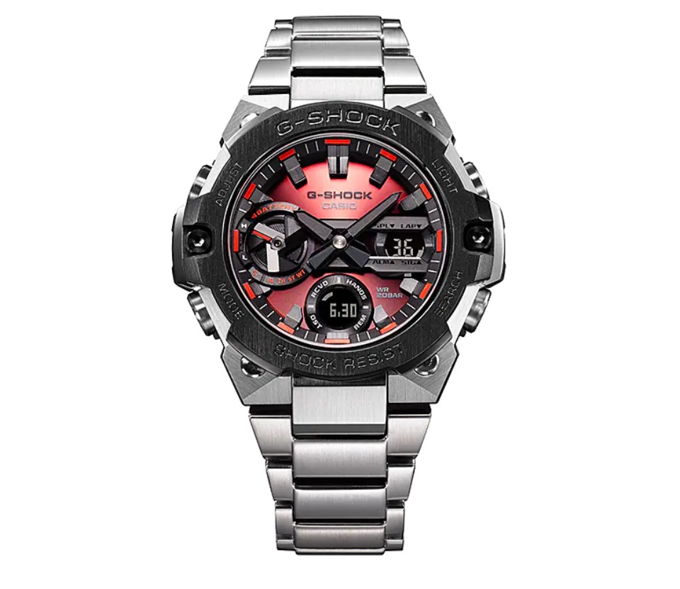 CASIO G-shock Red GST-B400AD-1A4JF 腕時計 GST-B400AD-1A4 | CASIO