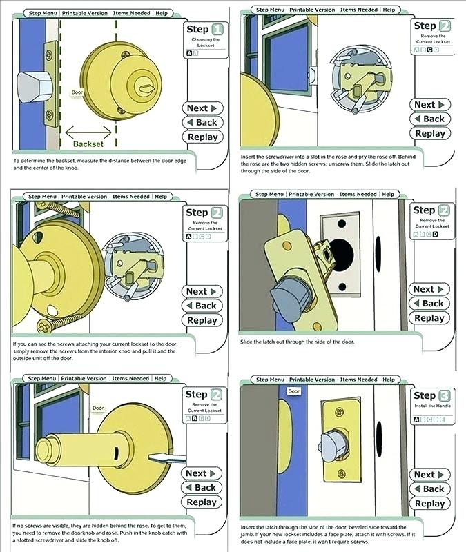 Door Handle Knob Set For Main Door Bathroom Bedroom