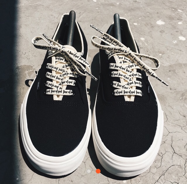 fear of god vans shoelaces