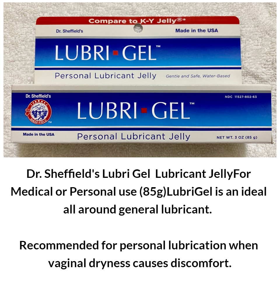 dr sheffield's personal lubricant AUTHENTIC (made in USA) Dr. Sheffield's Lubri Gel Personal Lubricant Jelly  3oz compare to KY jelly not Titan Gel