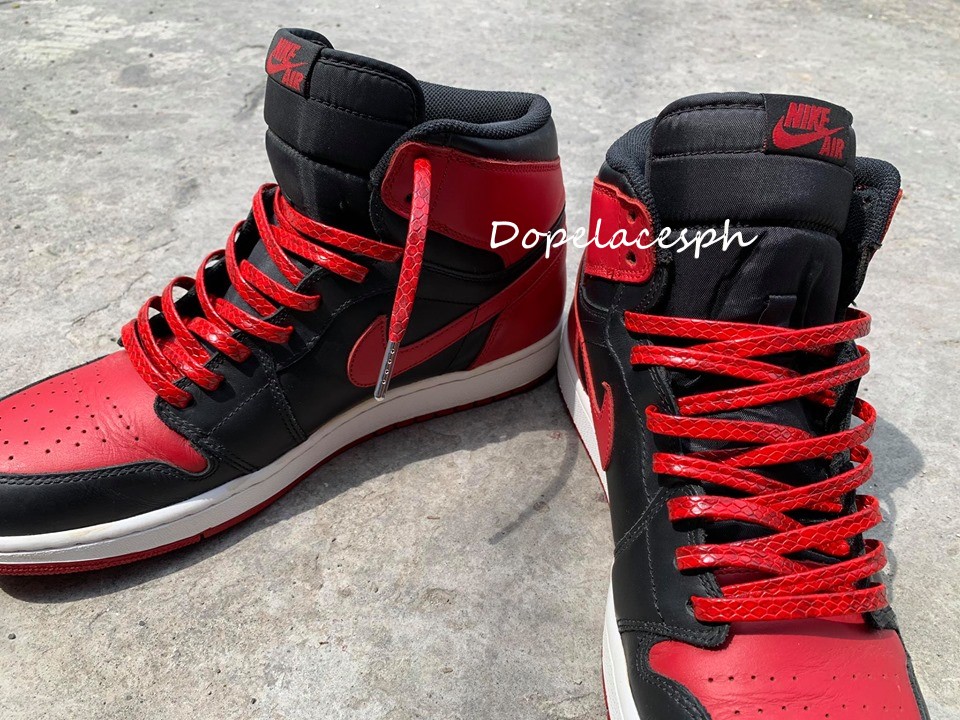 snakeskin shoe laces