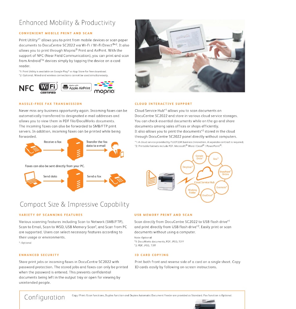 Original Fuji Xerox Waste Toner Container for DC SC2000 SC2020