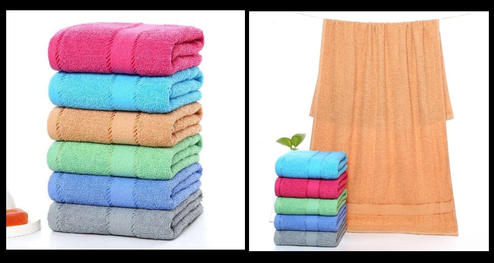 plain cannon bath towel (70x140cm)assorted color