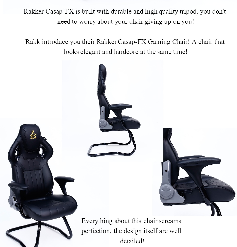 rakk gaming chair lazada