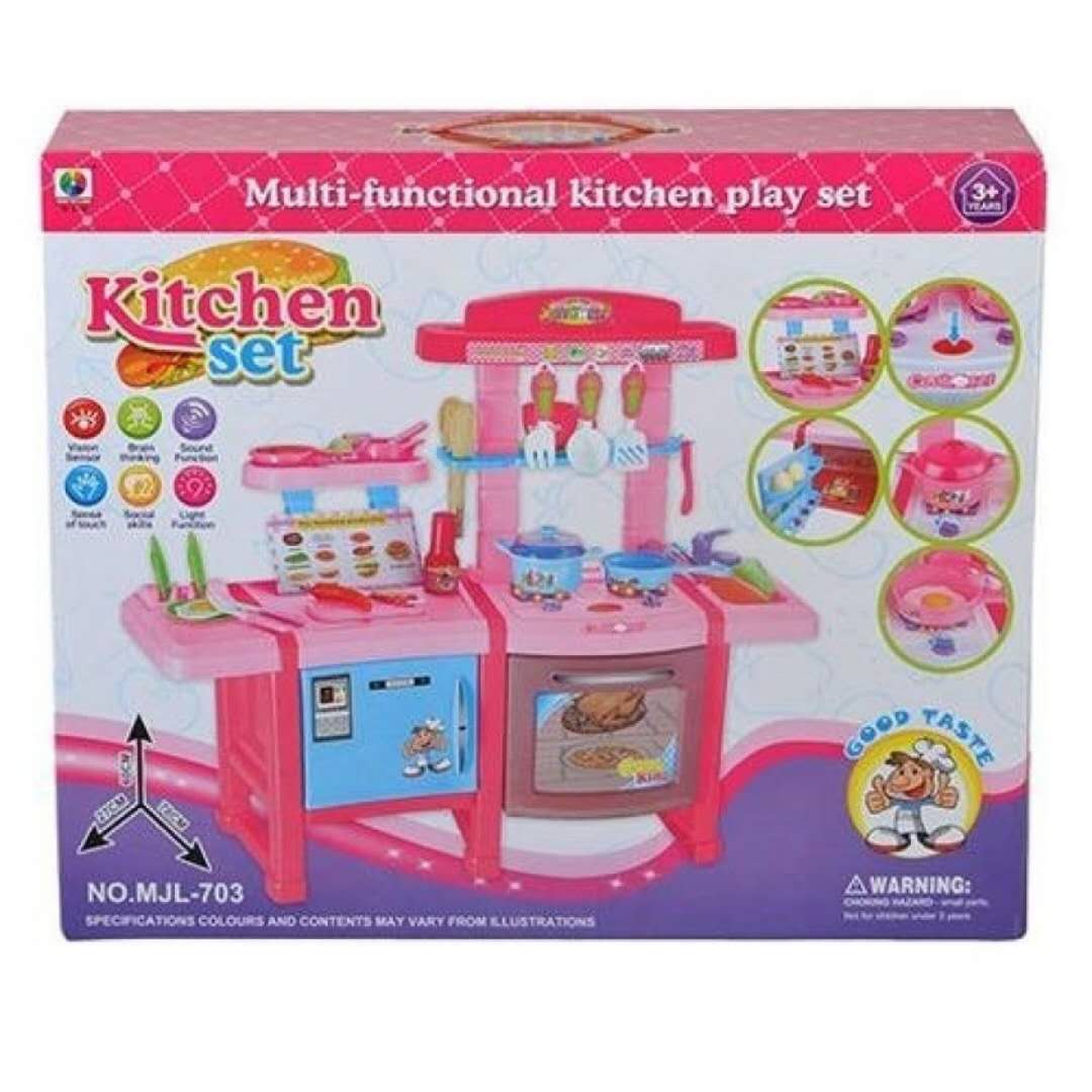 Large Play House Children Cooking Kitchen Toy Stove House