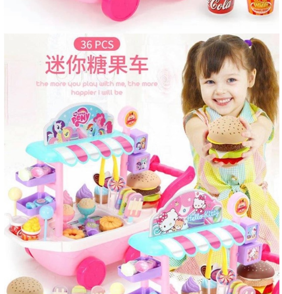 childrens ice cream cart toy