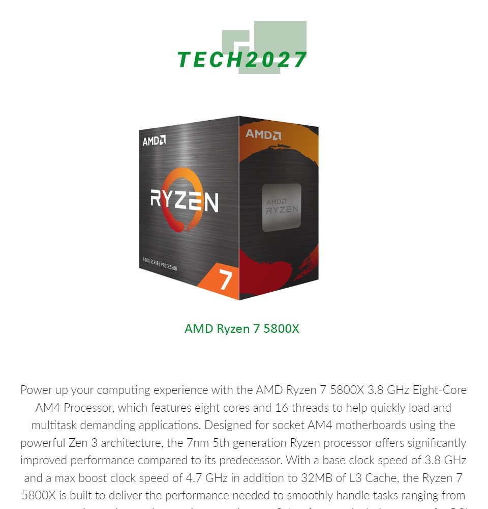 Ryzen 5000 5800x Ghz Ryzen 5000 Series Ryzen 5800x Non X AMD's