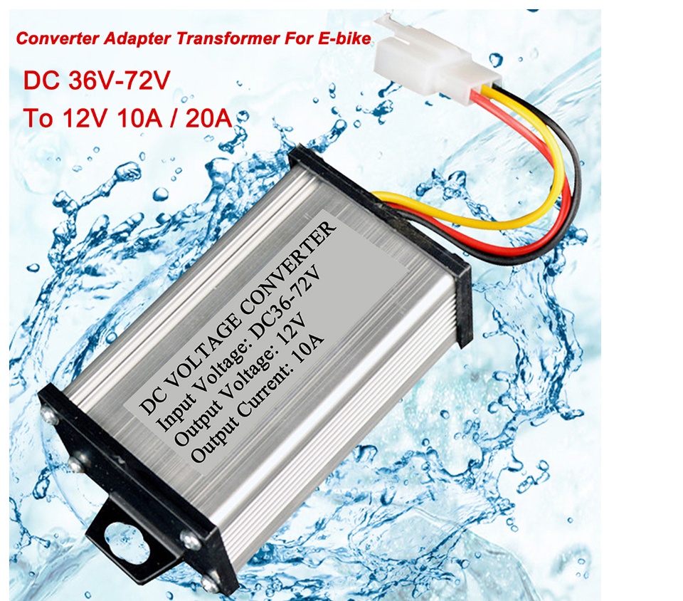 DC-DC Wandler 48V Zu 12V 10A – Spannungswandler Für Auto & Fahrzeug